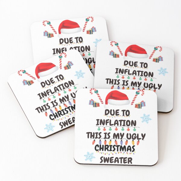 Item preview, Due to Inflation this is my ugly Christmas sweater designed and sold by Creativedsigna.