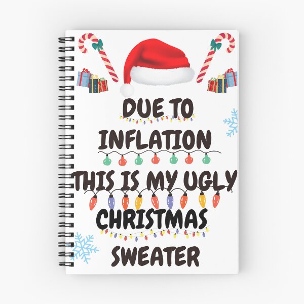 Item preview, Due to Inflation this is my ugly Christmas sweater designed and sold by Creativedsigna.