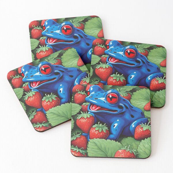 Item preview, Blue poison dart frog designed and sold by NexCreation.