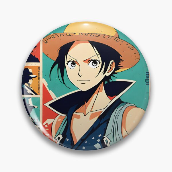 Item preview, Female Luffy Sticker designed and sold by Design Drift.