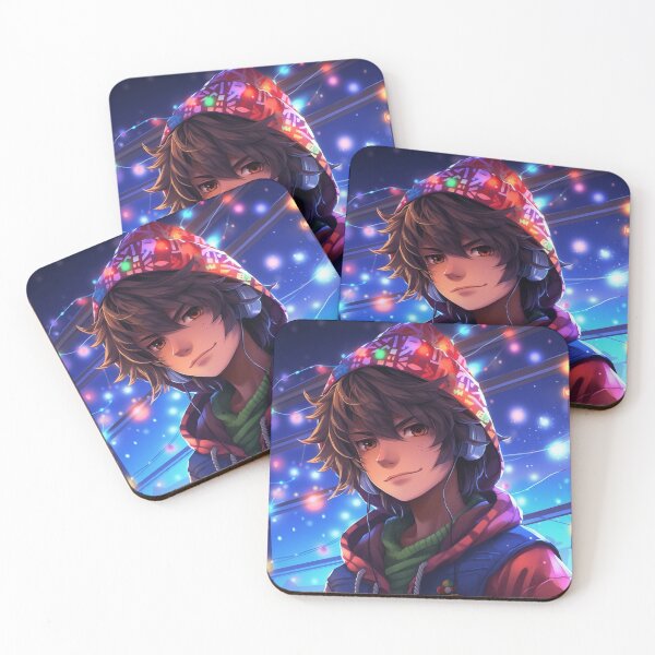 Item preview, Christmas Anime Gamer Boy - Selection 3 designed and sold by ArtsyChaosArt.