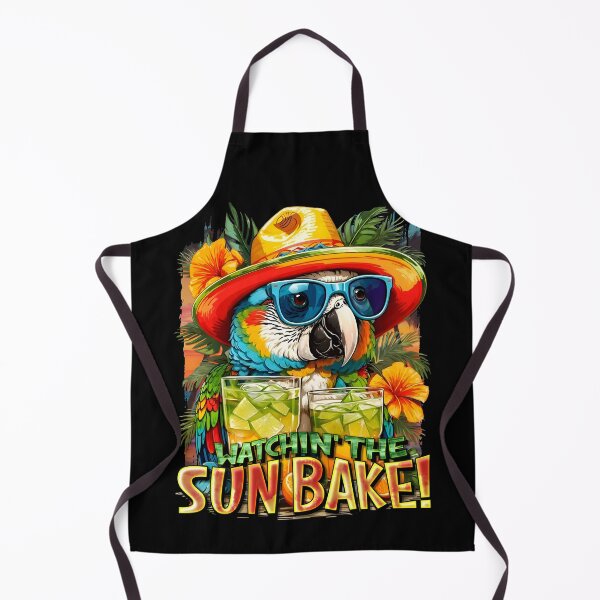 Item preview, Watchin' The SUNBAKE! Sun-Kissed Parrots: A Tropical Symphony of Colors designed and sold by MindWave THC.