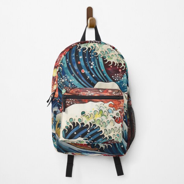 Item preview, The Great Christmas Wave off Kanagawa decorated designed and sold by zand-n-zive.