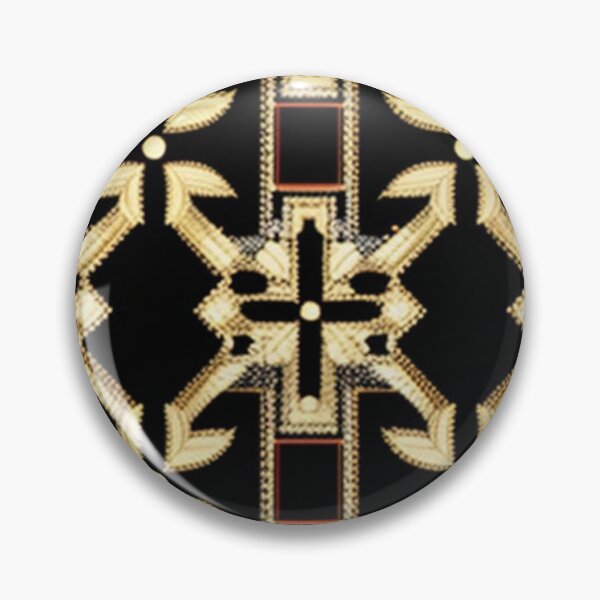 Item preview, Bejeweled gold and black patterned  designed and sold by Roxburylane.