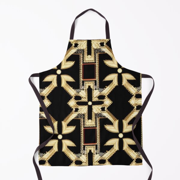 Item preview, Bejeweled gold and black patterned designed and sold by Roxburylane.