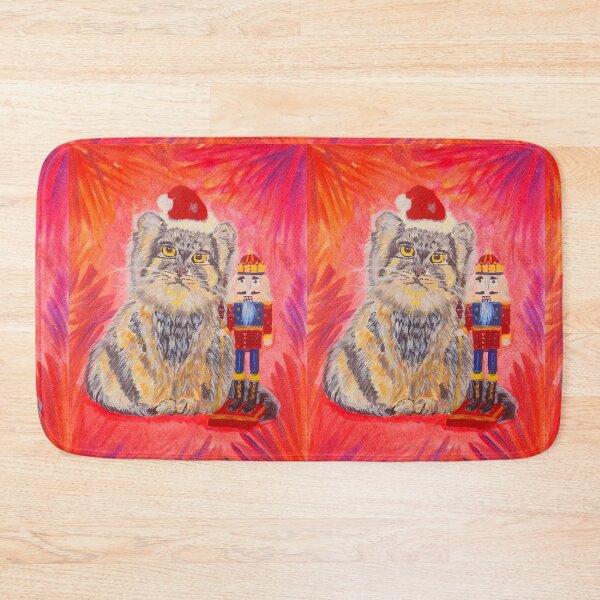 Item preview, Manul cat and his Nutcracker  designed and sold by Kiruthikaarts.