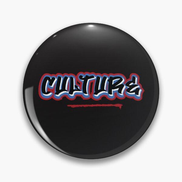 Item preview, Graffiti Style 'Culture' Layered Text Design in Red, Blue and White designed and sold by Foxalla.