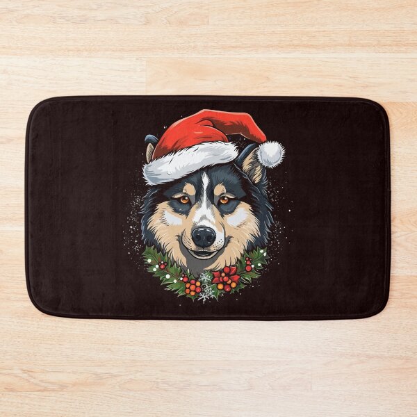 Item preview, Christmas Alaskan Husky designed and sold by creativellashop.
