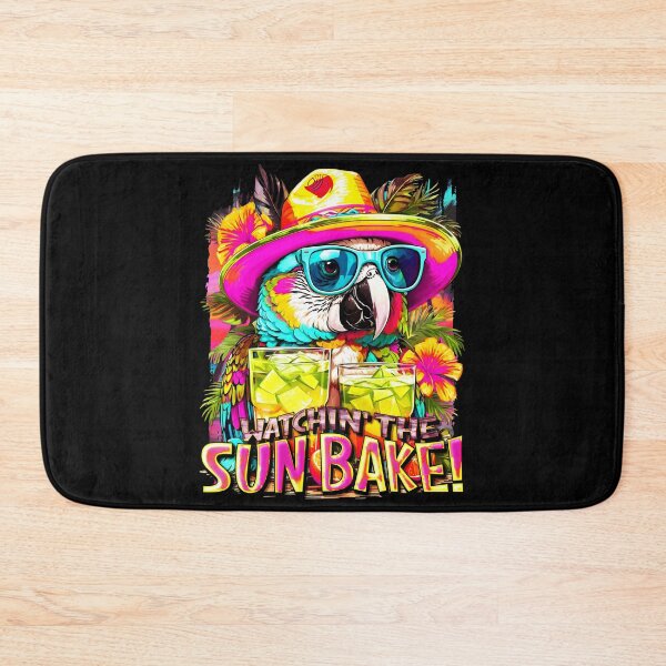 Item preview, Watchin' The SUNBAKE! Sun-Kissed Parrots: A Tropical Symphony of Colors designed and sold by MindWave THC.