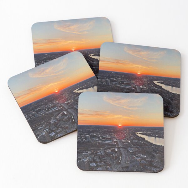 Item preview, Boston Skyline at Sunset designed and sold by spookdoodle.co.
