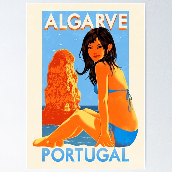 Artikel-Vorschau von Reiseplakate - Algarve Portugal, designt und verkauft von ruiricardo.