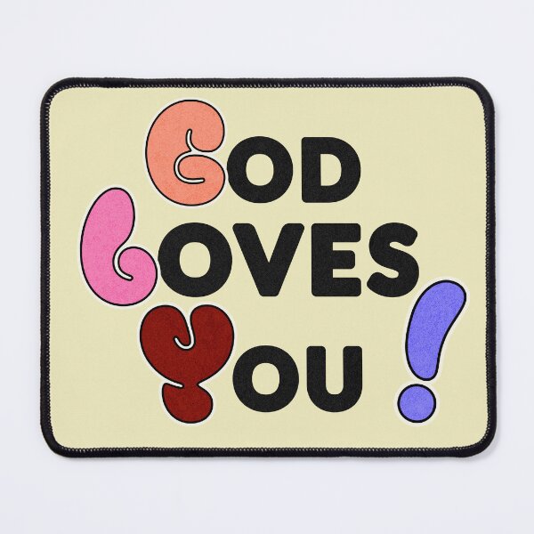 Item preview, God loves you designed and sold by SoramDesign.