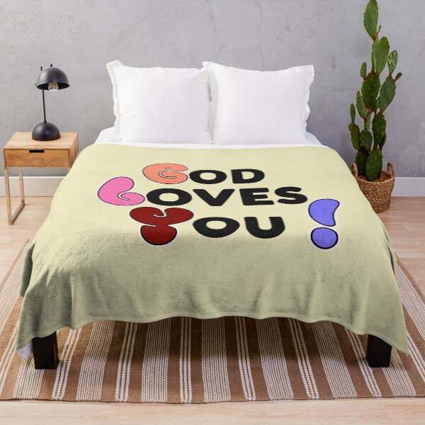 Item preview, God loves you designed and sold by SoramDesign.