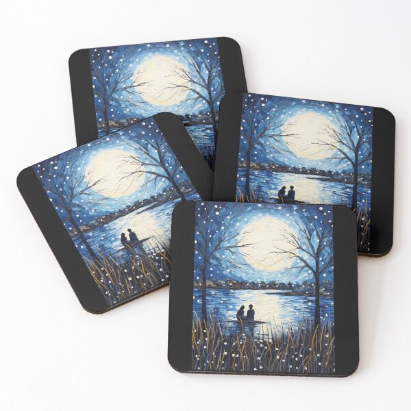 Item preview, Watching The Moon On The River designed and sold by CamilleNorris.