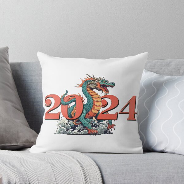 Item preview, Year of the Dragon 2024 Retro Design designed and sold by Julia Smorochynska.