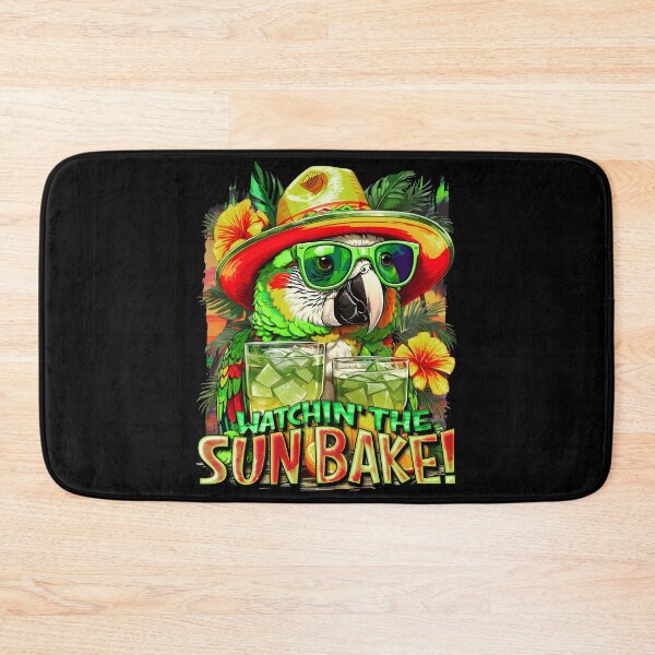 Item preview, Watchin' The SUNBAKE! Sun-Kissed Parrots: A Tropical Symphony of Colors designed and sold by MindWave THC.