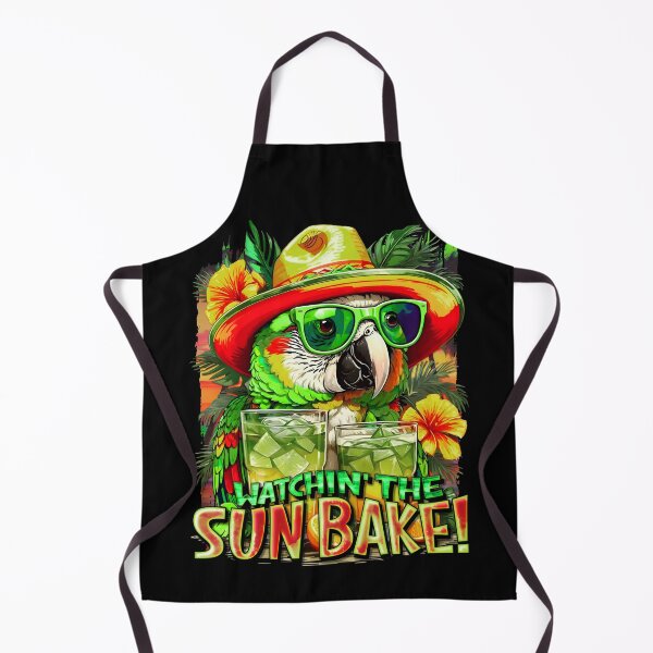 Item preview, Watchin' The SUNBAKE! Sun-Kissed Parrots: A Tropical Symphony of Colors designed and sold by MindWave THC.
