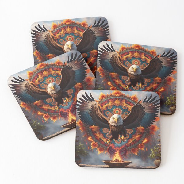 Item preview, Eagle Mandala Art 02 designed and sold by tpixx.
