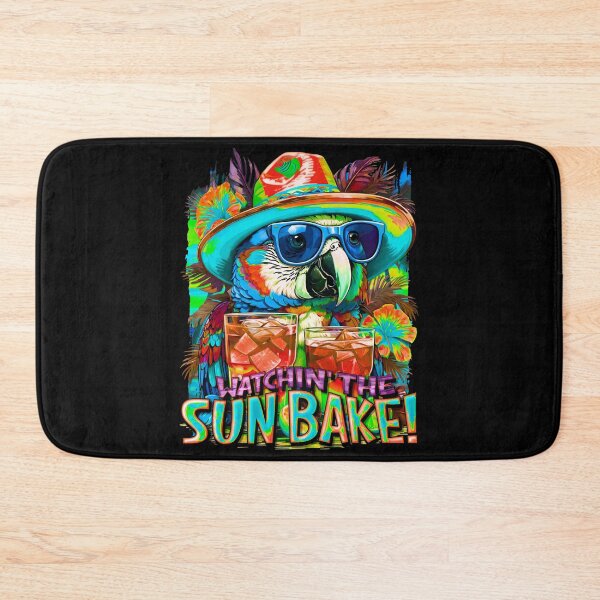 Item preview, Watchin' The SUNBAKE! Sun-Kissed Parrots: A Tropical Symphony of Colors designed and sold by MindWave THC.