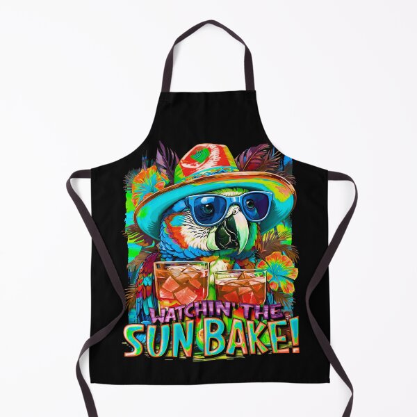 Item preview, Watchin' The SUNBAKE! Sun-Kissed Parrots: A Tropical Symphony of Colors designed and sold by MindWave THC.