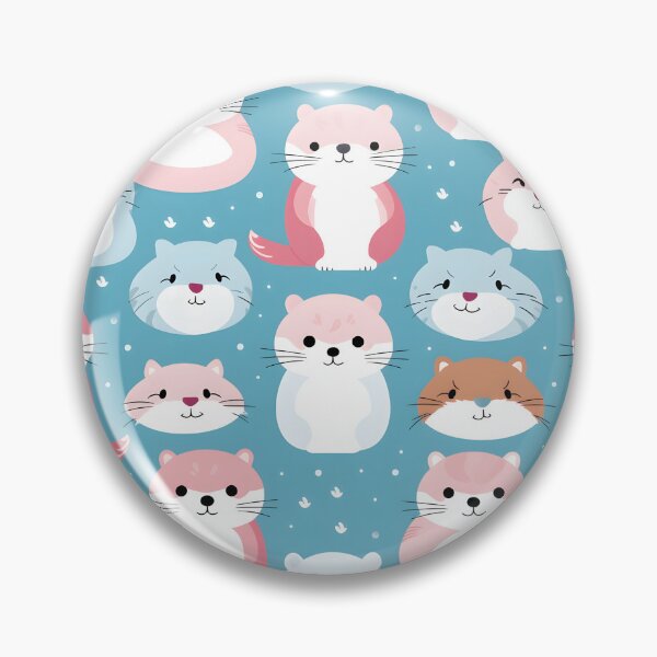Item preview, Adorable Kawaii Baby Mink - Cute and Versatile Animal Prints - Whimsical Design designed and sold by SRdigitaz.
