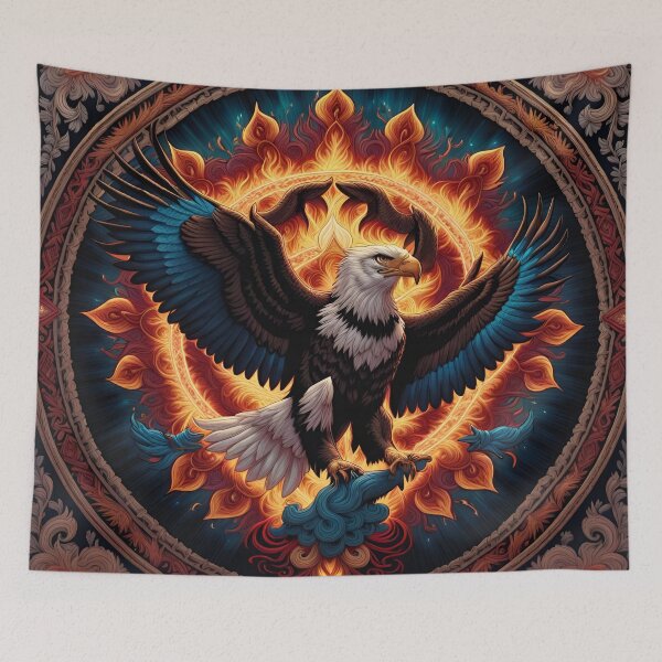 Item preview, Eagle Mandala Art 01 designed and sold by tpixx.