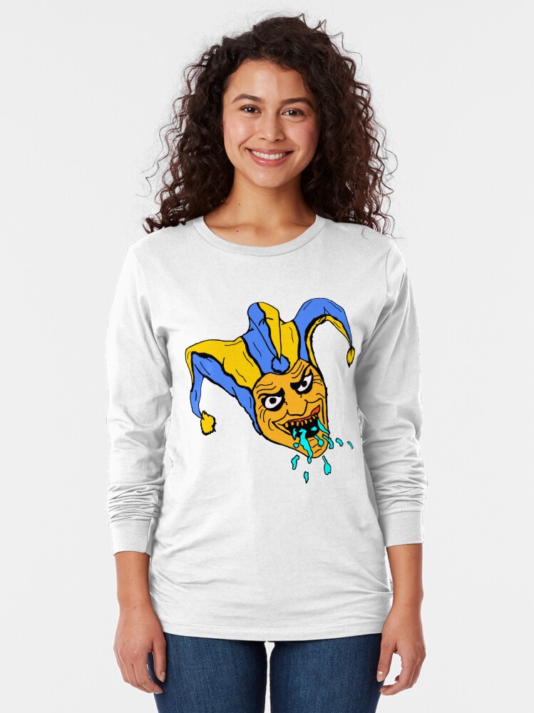 Alternate view of Ghastly Grinner Long Sleeve T-Shirt