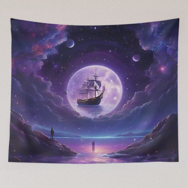 Item preview, “Starry Gaze: Vector Art Illustration Unveiling the Enchanting Depths of the Astral Sky" designed and sold by Best-Art-32.