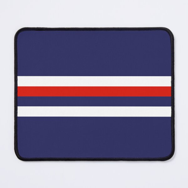 Item preview, Dundee Retro 1992 Navy White Red Hoop Home designed and sold by Sporting Colour.