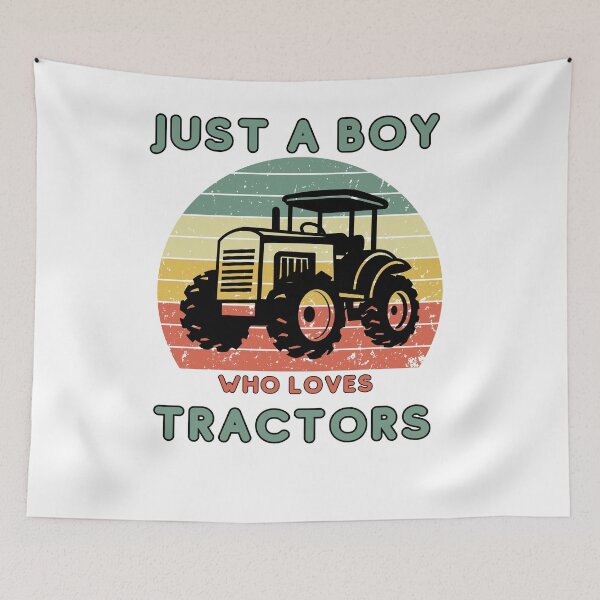 Item preview, Just A Boy Who Loves Tractors designed and sold by Creativedsigna.