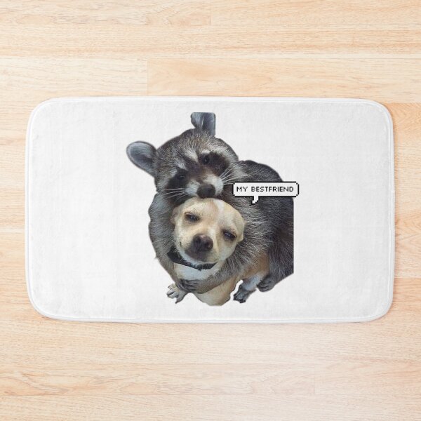Item preview, Best friend Raccoon and Puppy sticker designed and sold by Almendra21.