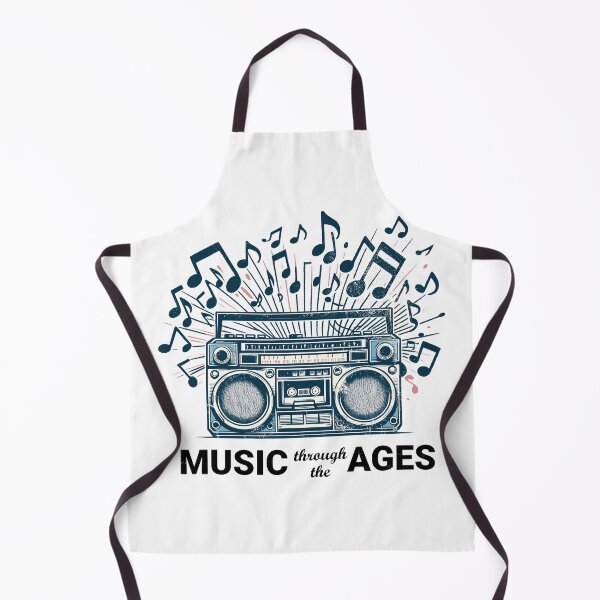 Item preview, Retro Boombox Melody - Music Through the Ages designed and sold by YokujinDesign.