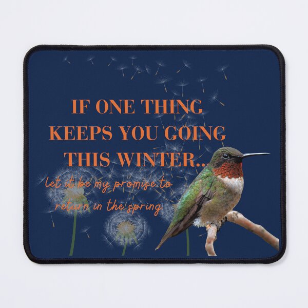 Item preview, Hummingbirds keep me going designed and sold by blankslategardn.