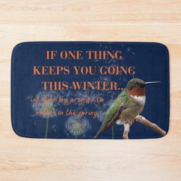 Item preview, Hummingbirds keep me going designed and sold by blankslategardn.