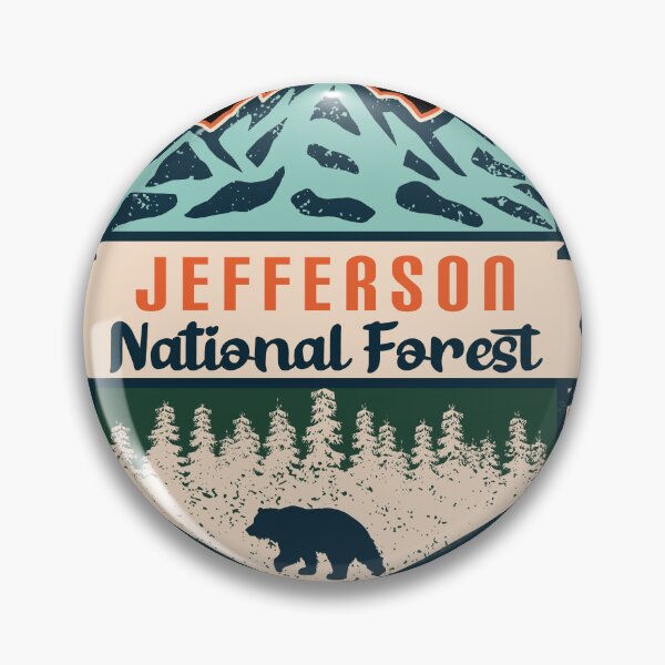 Artikelvorschau, Jefferson National Forest entworfen und verkauft von Nature-spirit.