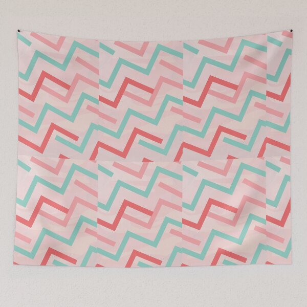 Item preview, Geometric waves pattern designed and sold by Thedigital91.