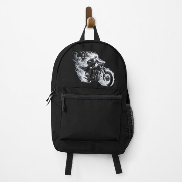 Item preview, The Fiery Phantom Rider black and white designed and sold by Easyclic.