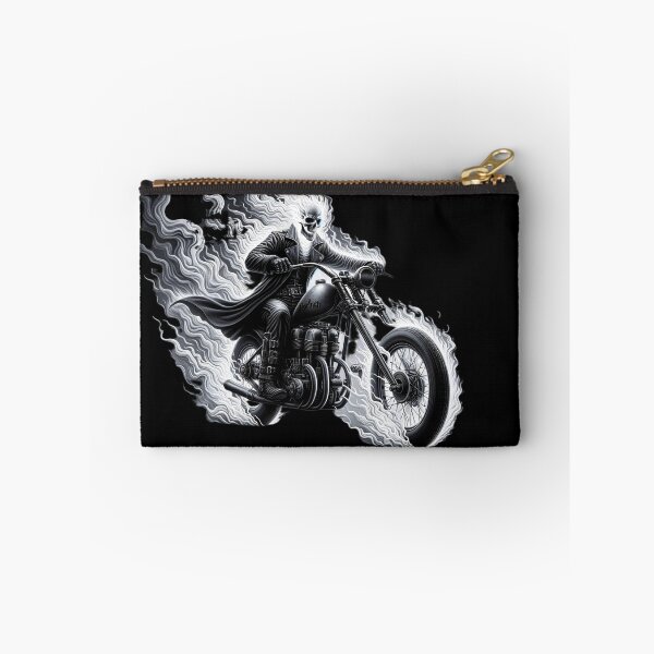 Item preview, The Fiery Phantom Rider black and white designed and sold by Easyclic.