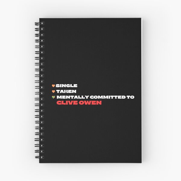 Item preview, Mentally Committed To Clive Owen designed and sold by Itsheartshop.