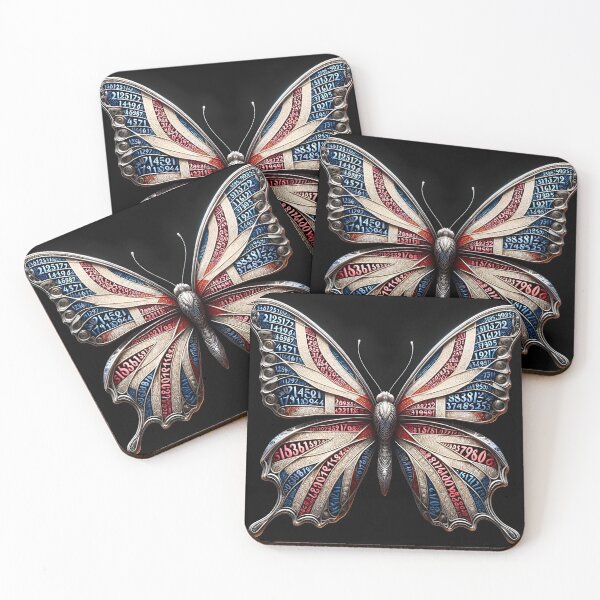 Item preview, Butterfly Flags | UK designed and sold by AI-Pi-art.