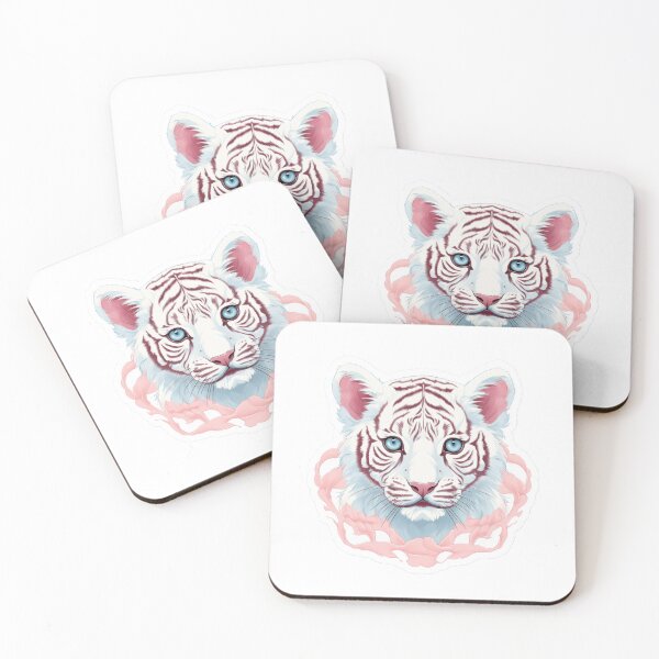 Item preview, Intricate Tiger Cub - Soft Pastels designed and sold by duke818.