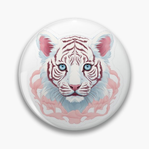 Item preview, Intricate Tiger Cub - Soft Pastels designed and sold by duke818.