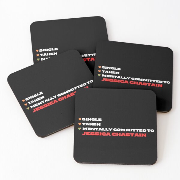 Item preview, Mentally Committed To Jessica Chastain designed and sold by Itsheartshop.