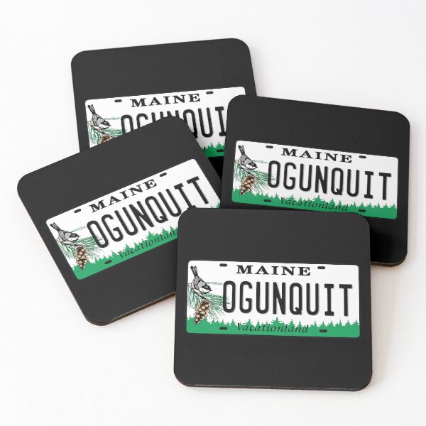 Item preview, Ogunquit Maine License Plate designed and sold by BahayProduction.