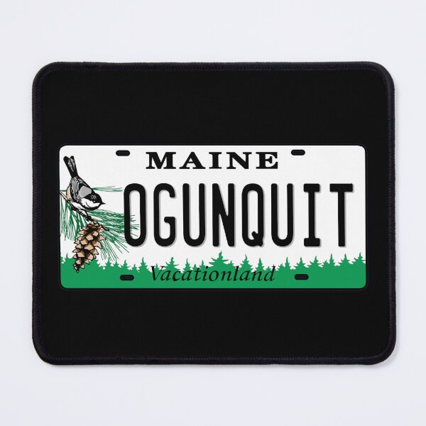 Item preview, Ogunquit Maine License Plate designed and sold by BahayProduction.