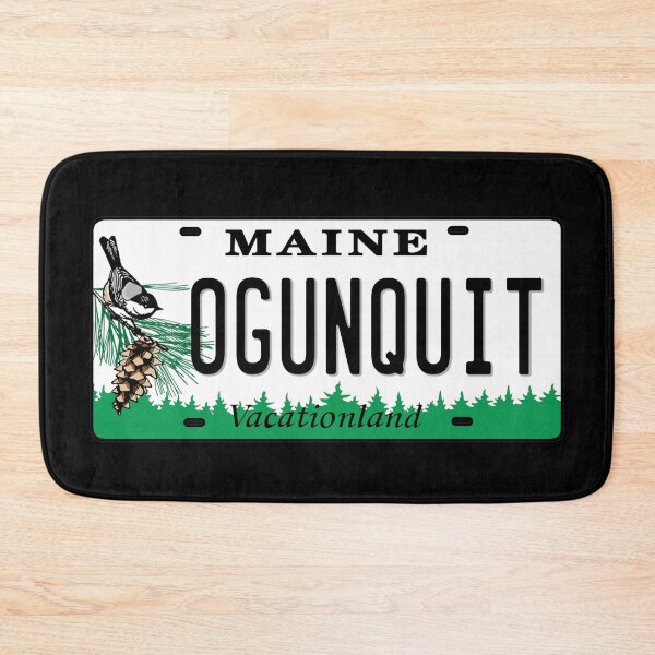 Item preview, Ogunquit Maine License Plate designed and sold by BahayProduction.