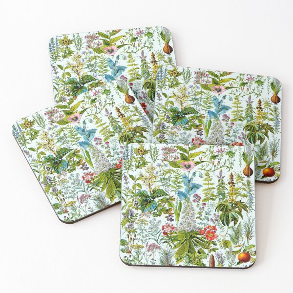Item preview, Medicinal Plants French Vintage Botanical Print designed and sold by Vicky Brago-Mitchell®.