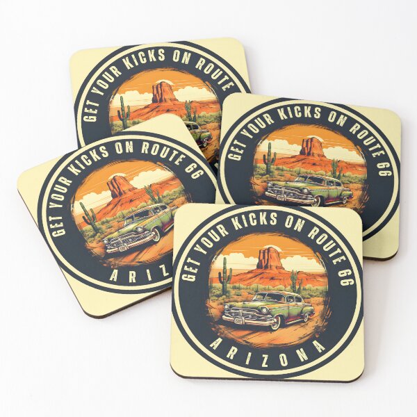 Item preview, Arizona route 66 Vintage logo designed and sold by GediaPrints.