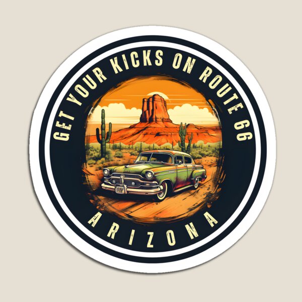 Item preview, Arizona route 66 Vintage logo designed and sold by GediaPrints.