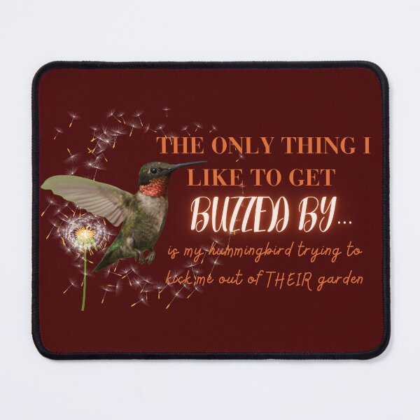 Item preview, Buzzed on Hummingbirds designed and sold by blankslategardn.